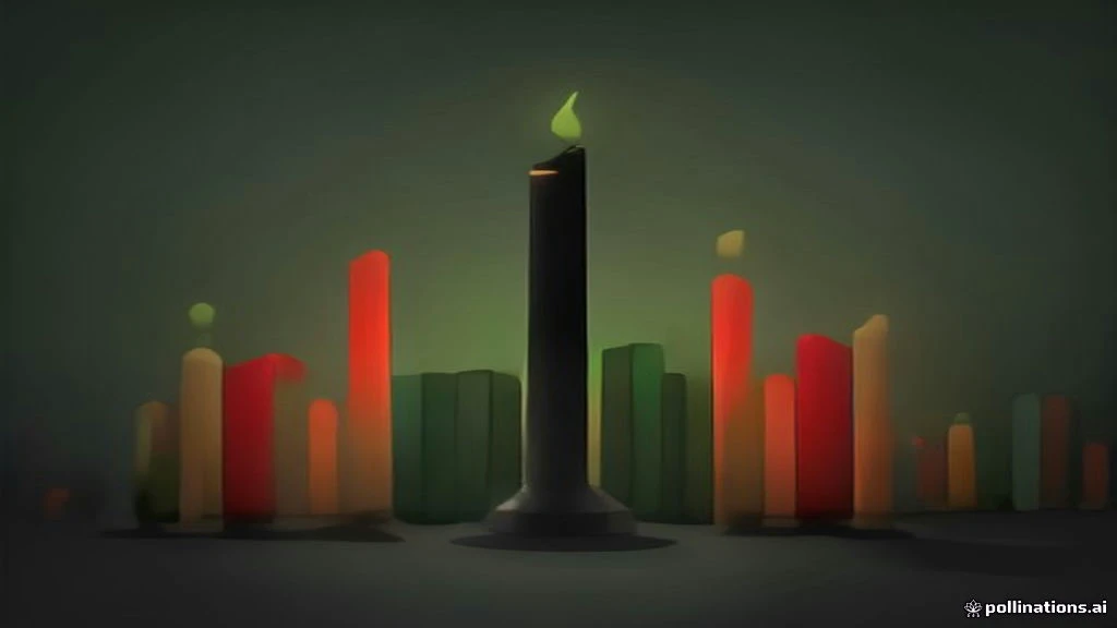 本：加密行情 K 线趋势结构与成交量示意